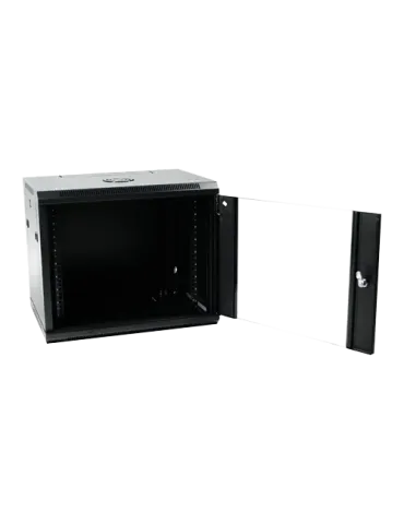 MARCA BLANCA Armario rack para pared - Hasta 9U rack de 19″ - Hasta 10