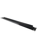 MARCA BLANCA Tapa ciega para rack estándar 19″ - Tamaño 1U - Color neg