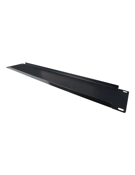 MARCA BLANCA Tapa ciega para rack estándar 19″ - Tamaño 2U - Color neg