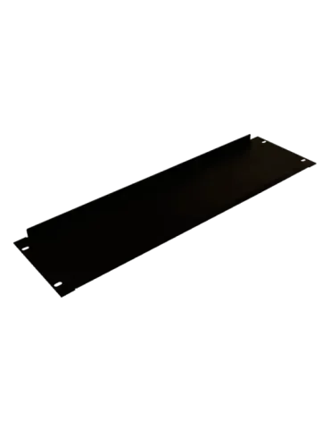 MARCA BLANCA Tapa ciega para rack estándar 19″ - Tamaño 3U - Color neg