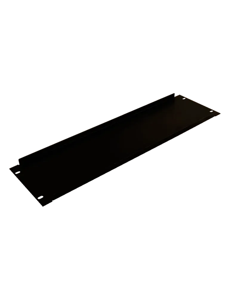 MARCA BLANCA Tapa ciega para rack estándar 19″ - Tamaño 3U - Color neg
