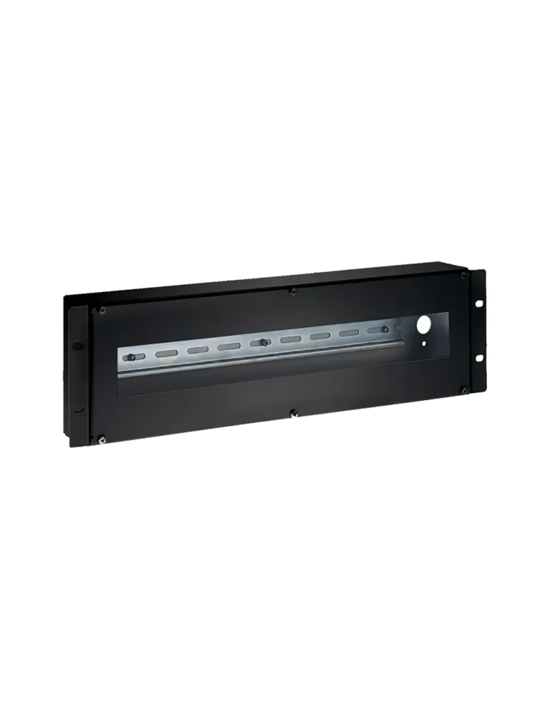 MARCA BLANCA Panel Rack 19″ - Carril din - Tamaño 3U - Entrada del cab
