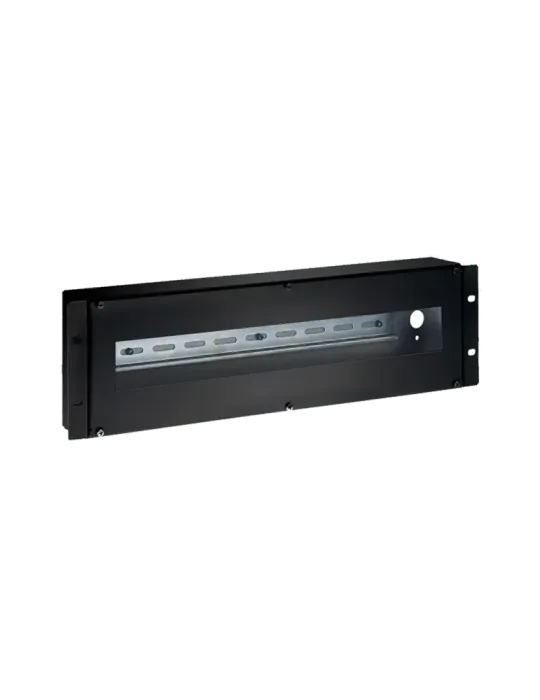 MARCA BLANCA Panel Rack 19″ - Carril din - Tamaño 3U - Entrada del cab