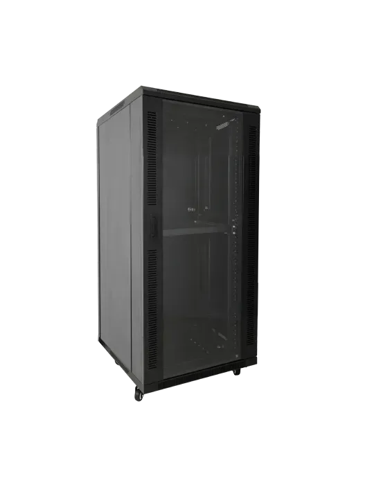 MARCA BLANCA Armario rack para suelo - Hasta 18U rack de 19″ - Hasta 8