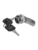 MARCA BLANCA Cerradura lateral para rack - Metálica - Incluye 2 llaves