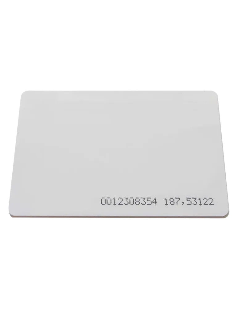 CARDCUBE Tarjeta de proximidad numerada - ID por radiofrecuencia - EM