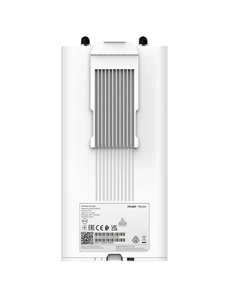 Reyee Wireless bridge hasta 867Mpbs - Estación Base para radioenlaces