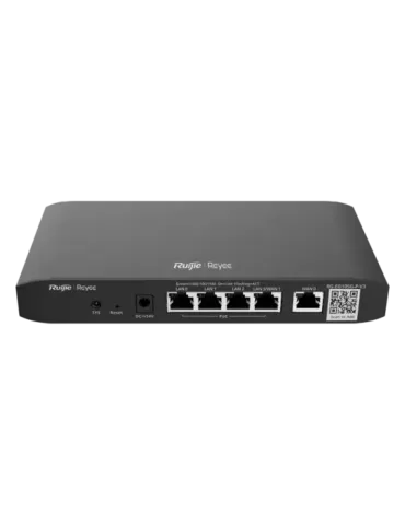 Reyee Router PoE Controlador Cloud - 4 Puertos PoE+ RJ45 GE + 2 Puerto