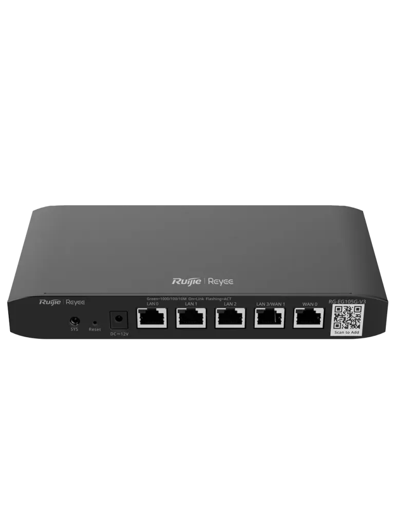 Reyee Router Controlador Cloud - 5 Puertos RJ45 10/100 /1000 Mbps - Ad