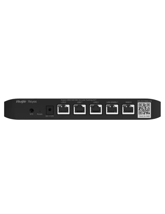 Reyee Router Controlador Cloud - 5 Puertos RJ45 10/100 /1000 Mbps - Ad