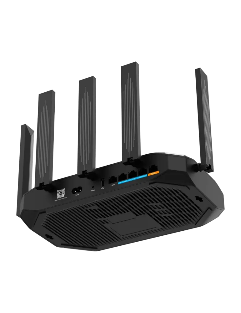 Reyee Router Wi-Fi Cloud con Mesh - Wi-Fi 6 2x2 | 5 Puertos RJ45 10/10