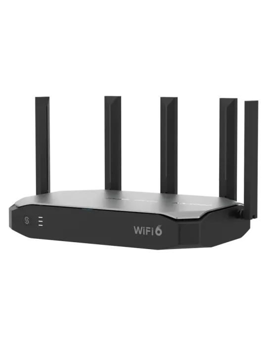 Reyee Router Wi-Fi Cloud con Mesh - Wi-Fi 6 2x2 | 5 Puertos RJ45 10/10