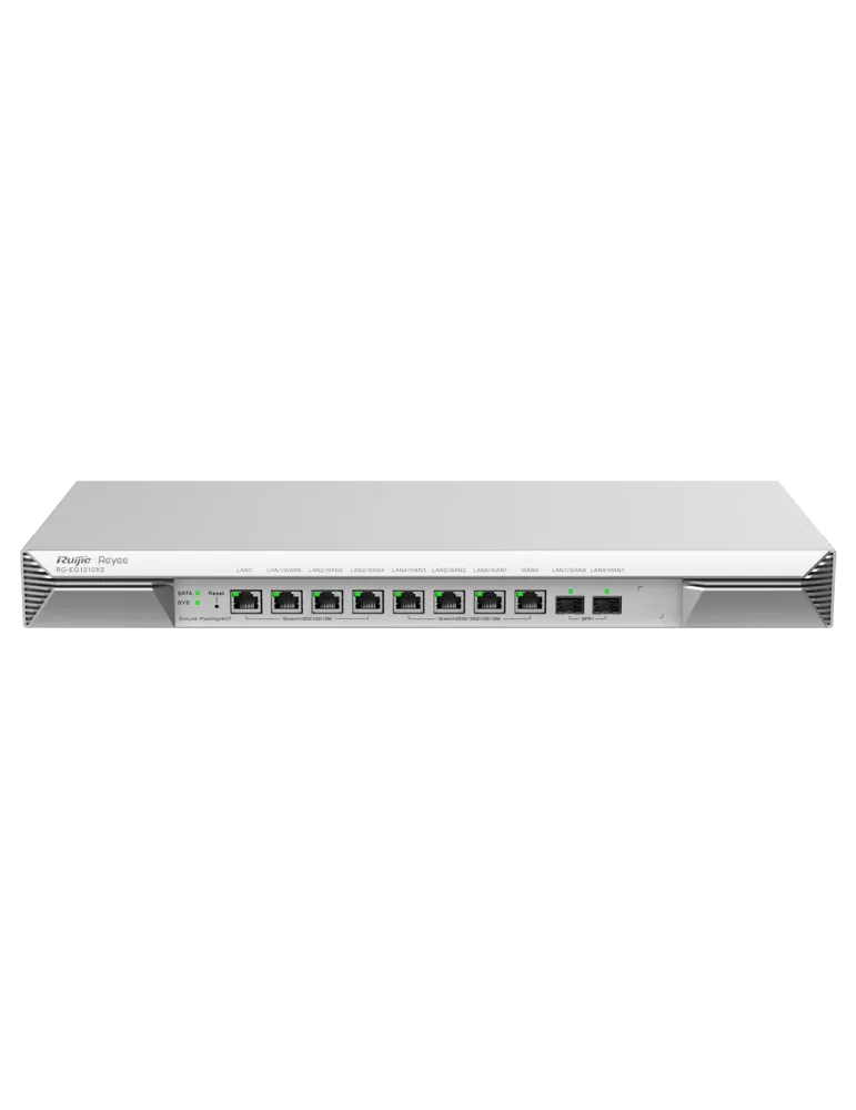 Reyee Router Cloud - 8 Puertos RJ45 + 2 SFP+ 10Gigabit - Funciones bás
