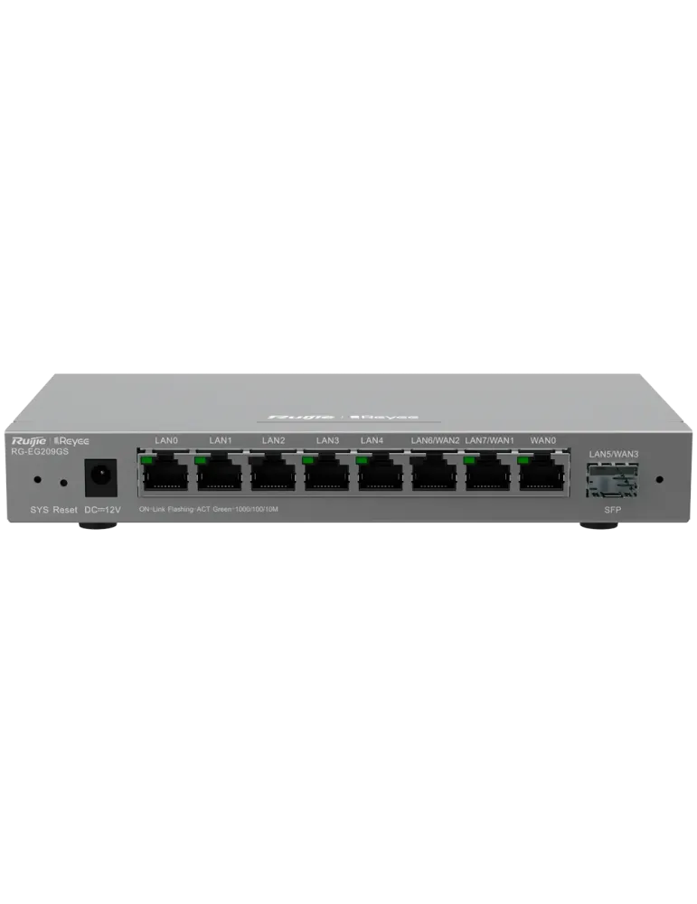 Reyee Router Controlador Gestionable - 8 Puertos RJ45 10/100 /1000 Mbp
