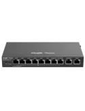 Reyee Router PoE Controlador Cloud - 8 Puertos PoE+ RJ45 GE + 2 Puerto