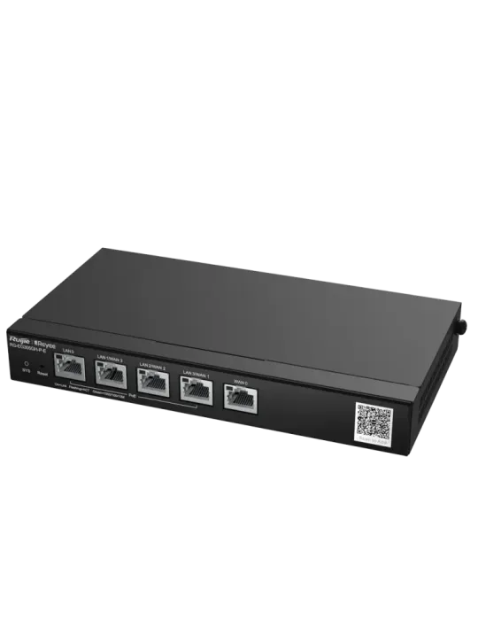 Reyee Router PoE Controlador Cloud - 4 Puertos PoE+ LAN + 1 Puerto WAN