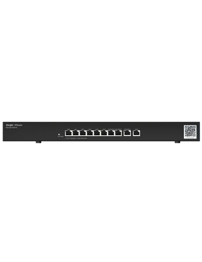 Reyee Router Controlador Cloud - 9 Puertos LAN + 1 Puerto WAN - 10 Pue