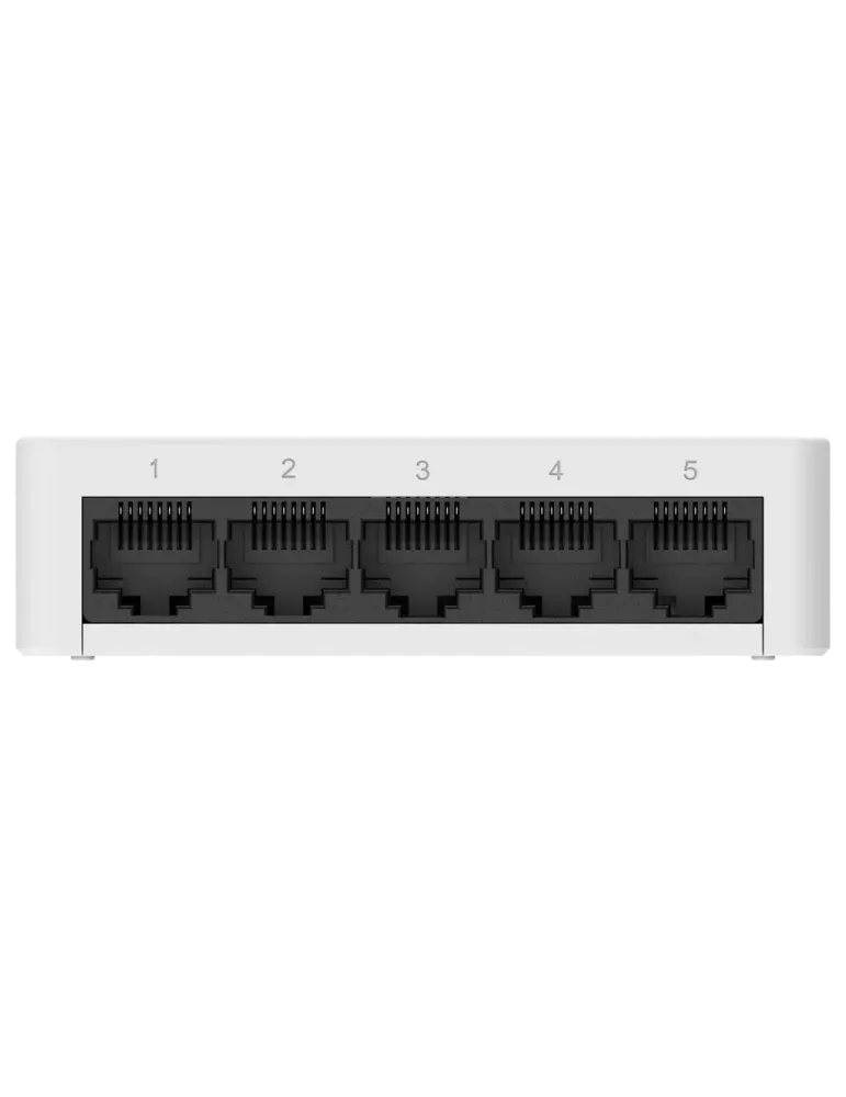 Reyee Switch Sobremesa - Carcasa Plástico - 5 puertos RJ45 - Velocidad