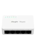 Reyee Switch Sobremesa - Carcasa Plástico - 5 puertos RJ45 - Velocidad