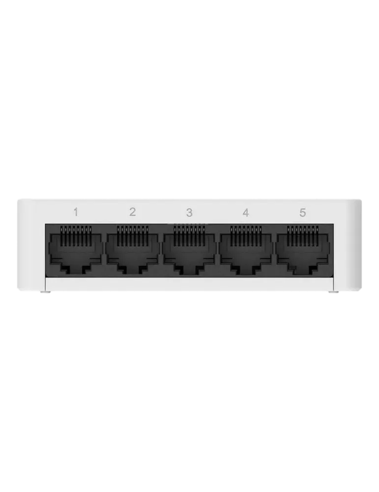 Reyee Switch Sobremesa - Carcasa Plástico - 5 puertos RJ45 - Velocidad