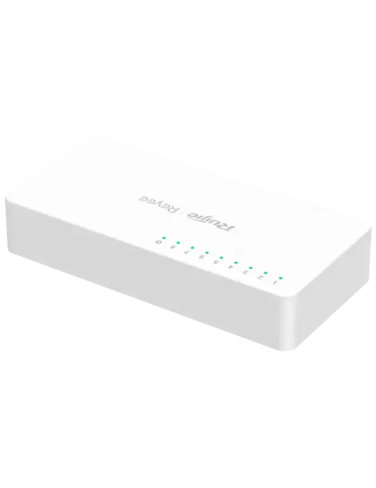 Reyee Switch Sobremesa - Carcasa Plástico - 8 puertos RJ45 - Velocidad