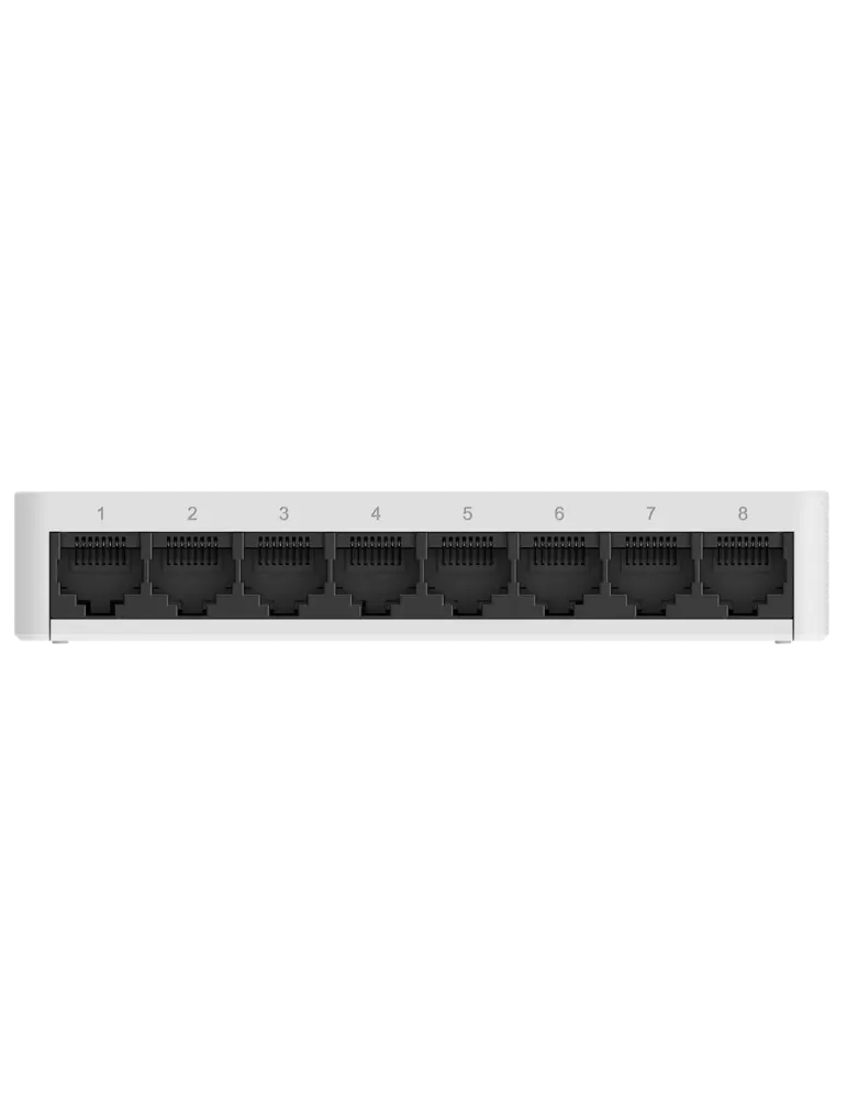 Reyee Switch Sobremesa - Carcasa Plástico - 8 puertos RJ45 - Velocidad