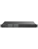 Reyee Switch PoE Sobremesa - 16 Puertos RJ45 + 2 Uplink SFP - 16 Puert