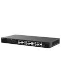 Reyee Switch PoE Enracable - 24 Puertos RJ45 + 1 Uplink RJ45 + 1 SFP C
