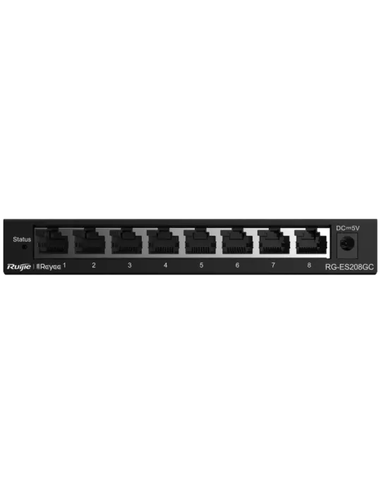 Reyee Switch Cloud - 8 puertos RJ45 Gigabit - Velocidad de puertos 10/