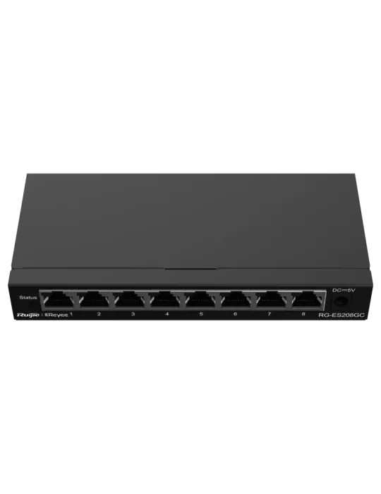 Reyee Switch Cloud - 8 puertos RJ45 Gigabit - Velocidad de puertos 10/