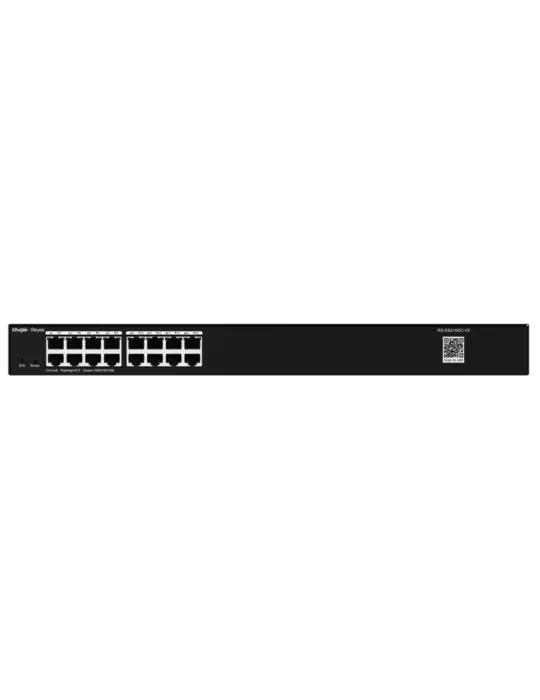 Reyee Switch Cloud - 16 puertos RJ45 Gigabit - Velocidad de puertos 10