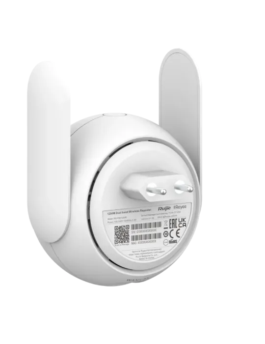 Reyee Wi-Fi Extender Mesh - 1 Puerto RJ45 10/100Mbps - Wi-Fi 5 2x2 y d