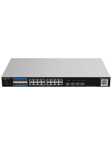 Reyee E-Lighten Switch Cloud Capa 3 - 16 puertos RJ45 Gigabit + 4 puer