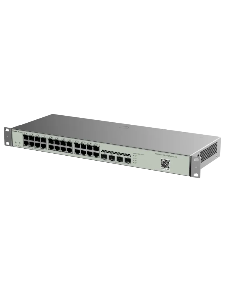 Reyee Switch Cloud Capa 2 - 24 puertos RJ45 Gigabit - 4 SFP Gigabit -