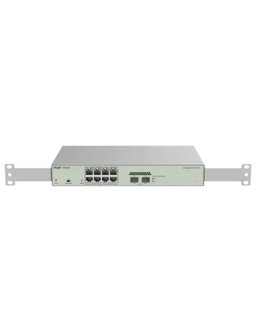 Reyee Switch PoE Cloud Capa 2 - 8 puertos PoE+ Gigabit+ 2 SFP Gigabit