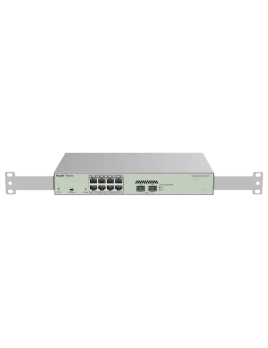 Reyee Switch PoE Cloud Capa 2 - 8 puertos PoE+ Gigabit+ 2 SFP Gigabit
