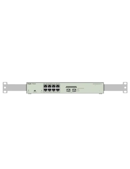 Reyee Switch PoE Cloud Capa 2 - 8 puertos PoE+ Gigabit+ 2 SFP Gigabit