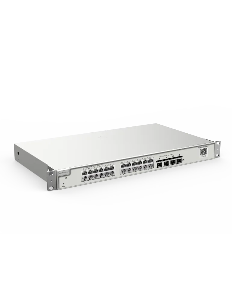 Reyee Switch Cloud Capa 2+ - 24 puertos RJ45 Gigabit - 4 puertos SFP+