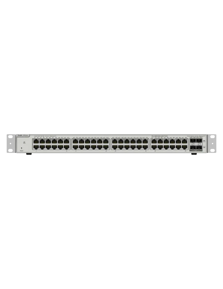 Reyee Switch Cloud Capa 2+ - 48 puertos RJ45 Gigabit - 4 puertos SFP+