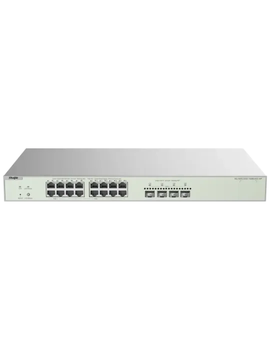 Reyee Switch PoE Cloud Capa 2 - 16 puertos PoE MultiGigabit+ 4 10Gbps