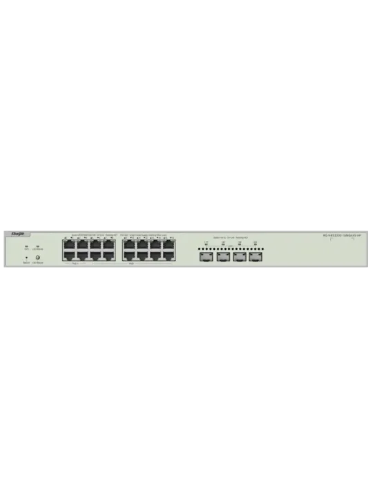 Reyee Switch PoE Cloud Capa 2 - 16 puertos PoE MultiGigabit+ 4 10Gbps