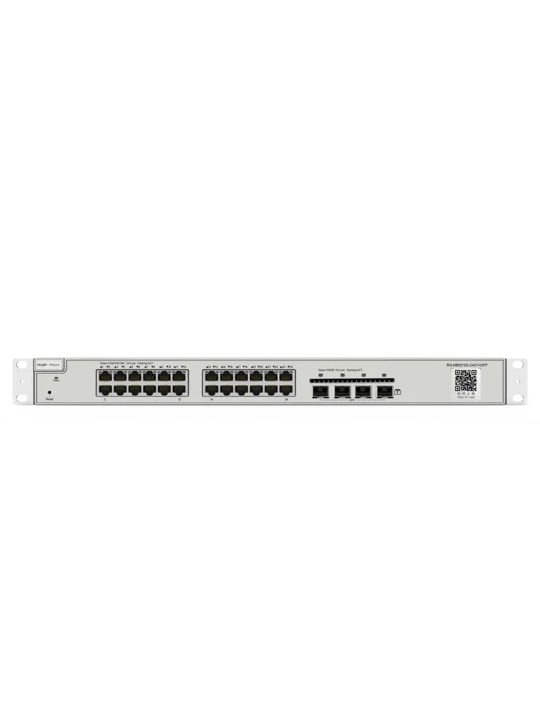 Reyee Switch Cloud Capa 3 - 24 puertos RJ45 Gigabit - 4 puertos SFP Gi