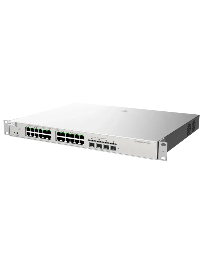 Reyee Switch PoE Cloud Capa 3 - 24 puertos PoE RJ45 Gigabit + 4 SFP+ 1