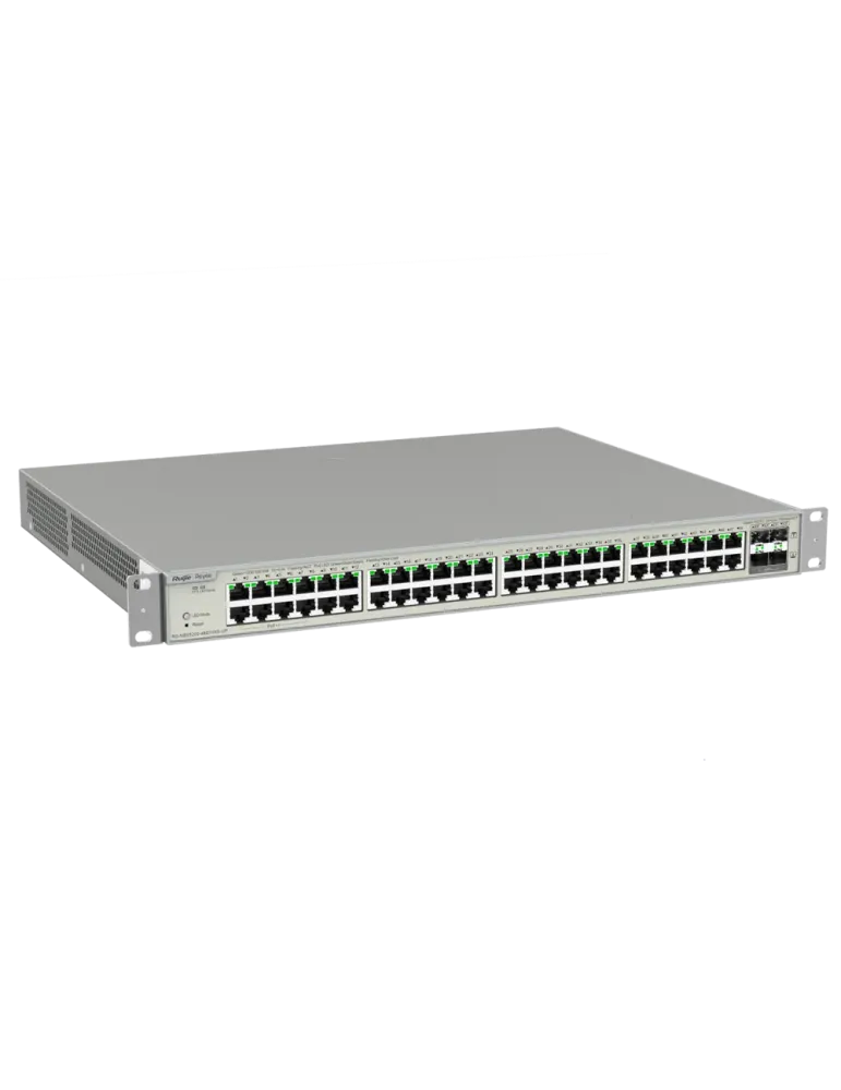 Reyee Switch Hi-PoE Cloud Capa 3 - 48 puertos PoE RJ45 Gigabit + 4 SFP