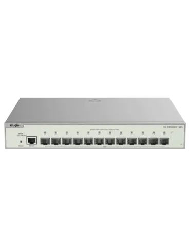 Reyee Switch Cloud Capa 3 - 12x SFP+ 10Gbps + 1x Mgmt - VCS/Static Rou
