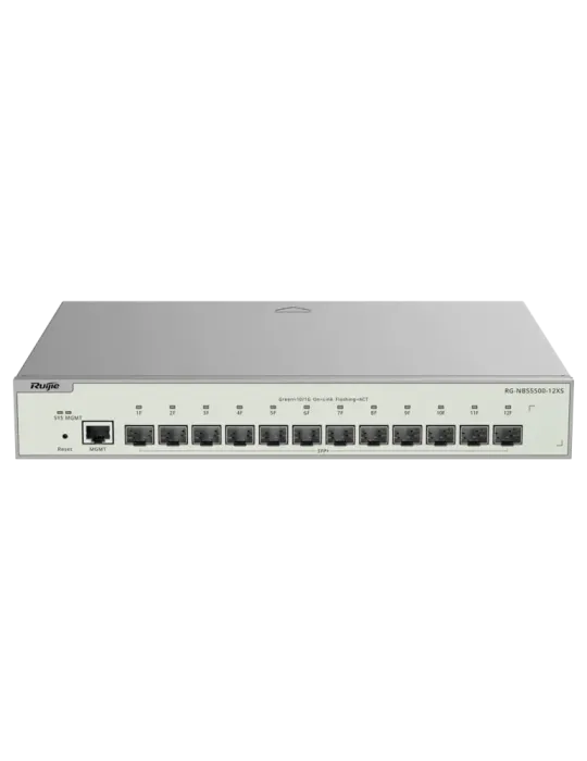 Reyee Switch Cloud Capa 3 - 12x SFP+ 10Gbps + 1x Mgmt - VCS/Static Rou