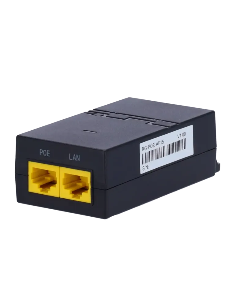REYEE Ruijie - Inyector PoE Pasivo - Puertos RJ45 10/100/1000 Mbps - P