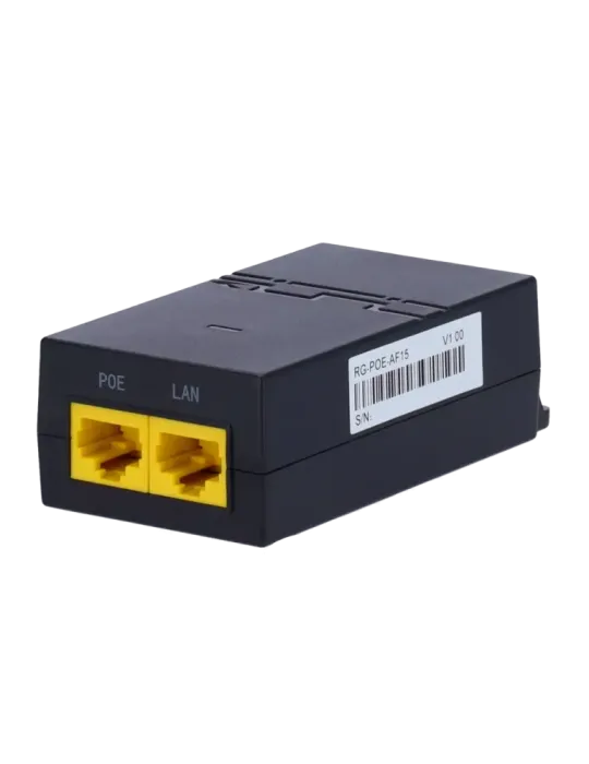 REYEE Ruijie - Inyector PoE Pasivo - Puertos RJ45 10/100/1000 Mbps - P