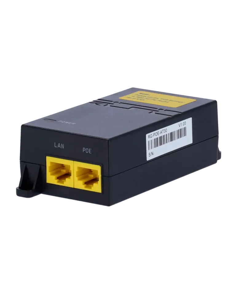 REYEE Ruijie - Inyector PoE Pasivo - Puertos RJ45 10/100/1000 Mbps - P