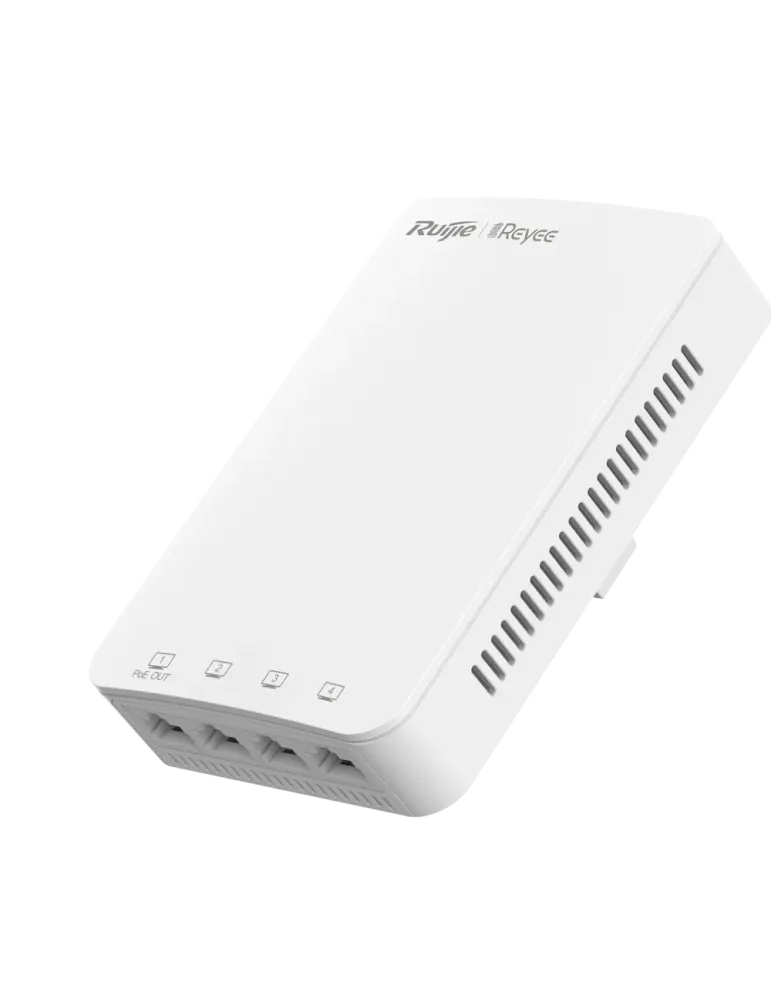 Reyee - AP de Pared Omnidireccional Wi-Fi 5 - Frecuencia 2.4 y 5 GHz -